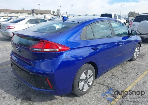 2019 Hyundai Ioniq Blue from USA, damaged, VIN KMHC65LC7KU145204